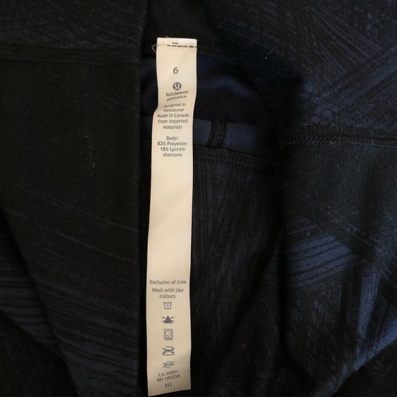 Lululemon Wunder Under Leggings - Picture 5 of 8